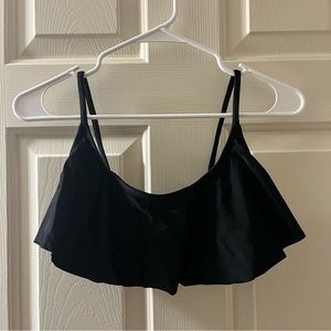 Black swimsuit top